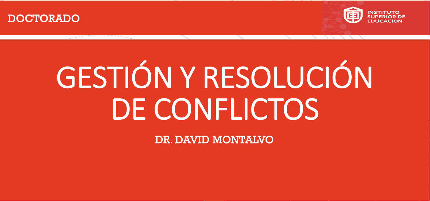 4D Gestión y resolución de conflictos