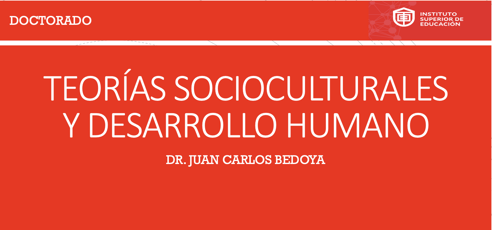 2B Teorías socioculturales y desarrollo humano